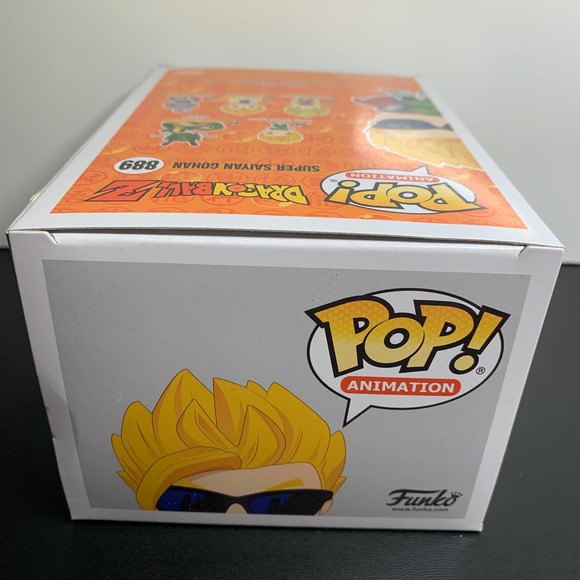 Funko Pop Super Saiyan Gohan#889 with Sunglasses Dragon Ball Z Funko Exclusive - Picture 5 of 6